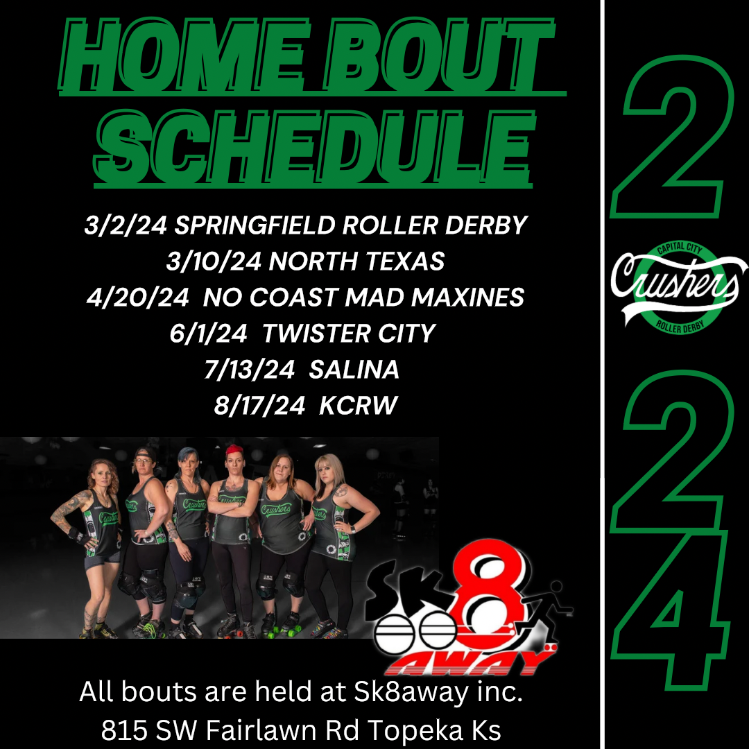 picture is 2024 Home Bout Schedule
